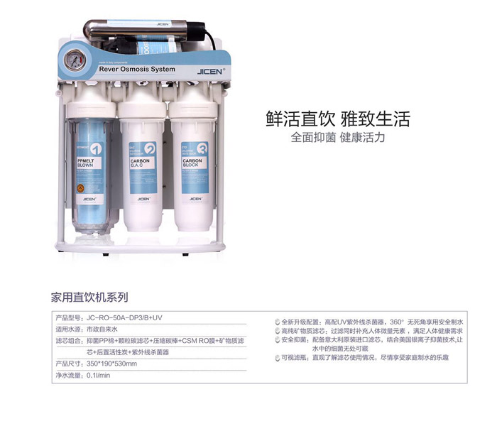凈水器凈水流量越大≠越好，看凈水指標(biāo)選凈水器